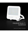 V-Tac 50W LED-Fluter - 135lm/W, IP65, weißes Gehäuse, 6500K, Cree Chip, 6 Jahre Garantie
