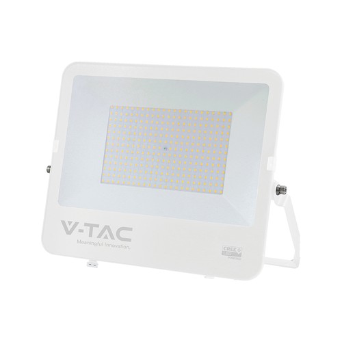 V-Tac 200W LED-Fluter - 135lm/W, IP65, weißes Gehäuse, Cree LED, 6 Jahre Garantie