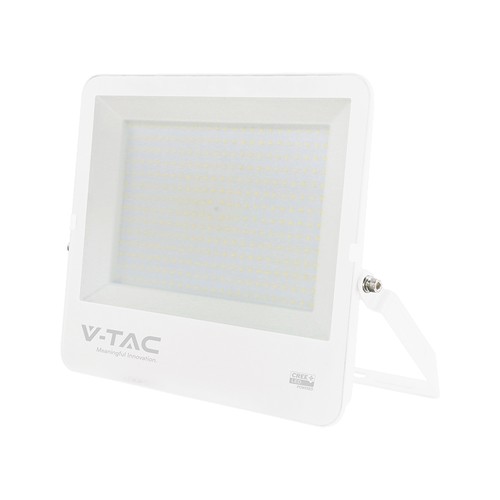 300W LED Fluter - 135lm/W, IP65, weißes Gehäuse, 6 Jahre Garantie, CREE Chip