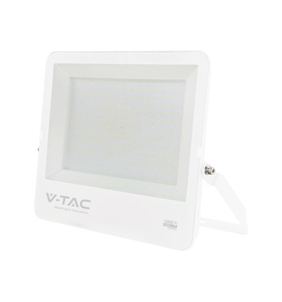 V-Tac 300W LED Fluter - 135lm/W, IP65, weißes Gehäuse, CREE Chip, 6 Jahre Garantie