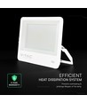 V-Tac 300W LED Fluter - 135lm/W, IP65, weißes Gehäuse, CREE Chip, 6 Jahre Garantie