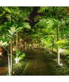 GU10 Gartenstrahler mit Erdspieß - Weiß, Aluminium, IP65, ohne Leuchtmittel
