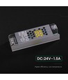 36W / 24V DC Netzteil für LED-Strips - 1,5A, IP20, Slim