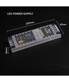 150W / 24V DC Netzteil für LED-Strips - 6,25A, IP20, Slim