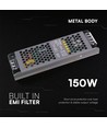 150W / 24V DC Netzteil für LED-Strips - 6,25A, IP20, Slim