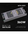 360W / 24V DC Slim Netzteil für LED-Streifen - 15A, IP20 Innenbereich
