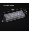 60W / 24V DC Netzteil - 2.5A, IP67 wasserdicht
