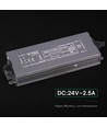 60W / 24V DC Netzteil - 2.5A, IP67 wasserdicht