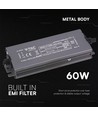 60W / 24V DC Netzteil - 2.5A, IP67 wasserdicht