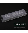 100W / 24V DC Netzteil - 4,15A, IP67 wasserdicht