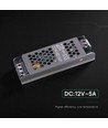 60W / 12V DC Slim Netzteil für LED-Strips - 5A, IP20