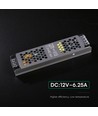 75W / 12V DC Netzteil für LED-Strips - 6,25A, IP20, Slim