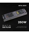 250W / 12V DC Netzteil für LED-Streifen - 20,83A, IP20, Slim-Design