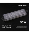 36W / 12V DC Netzteil - 3A, IP67 wasserdicht