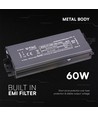 60W / 12V DC Netzteil - 5A, IP67 wasserdicht