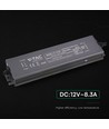 100W / 12V DC Netzteil - 8.3A, IP67 wasserdicht