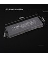 150W / 12V DC Netzteil - 12.5A, IP67 wasserdicht