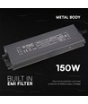 150W / 12V DC Netzteil - 12.5A, IP67 wasserdicht