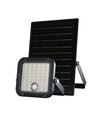 30W Solara CCT LED-Fluter mit Solarpanel - IP65, Fernbedienung