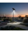 30W Solara CCT LED-Fluter mit Solarpanel - IP65, Fernbedienung