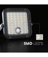 30W Solara CCT LED-Fluter mit Solarpanel - IP65, Fernbedienung