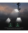 30W Solara CCT LED-Fluter mit Solarpanel - IP65, Fernbedienung
