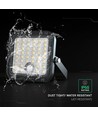 30W Solara CCT LED-Fluter mit Solarpanel - IP65, Fernbedienung
