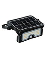 7W LED Solar-Flutlicht mit PIR-Sensor - 3.7V, Schwarz, 3-in-1 CCT