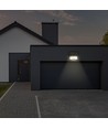 7W LED Solar-Flutlicht mit PIR-Sensor - 3.7V, Schwarz, 3-in-1 CCT