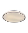60W LED Designer Deckenleuchte mit Fernbedienung - 3-in-1 CCT, dimmbar, schwarzer Ring, inkl. Leuchtmittel