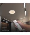 V-Tac 30W/60W/30W LED-Deckenleuchte mit Fernbedienung - 3-in-1 CCT, dimmbar, grauer Ring, inkl. Leuchtmittel