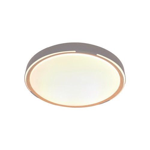 V-Tac LED-Deckenleuchte 30W/60W/30W - 3-in-1 CCT, dimmbar, Holz-Finish, inkl. Fernbedienung