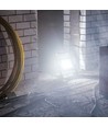 50W LED Arbeitsleuchte mit L-Stativ - CREE Chip, 3m Kabel, IP65, 6500K, schwarzes Gehäuse