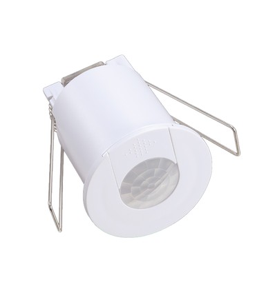 Kompakter Infrarot-Bewegungsmelder - Weiß, IP20, max. 400W LED