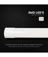 V-Tac 56,6cm 20W LED-Leuchte - 120lm/W, 3-in-1 CCT, Slim, inkl. Leuchtmittel