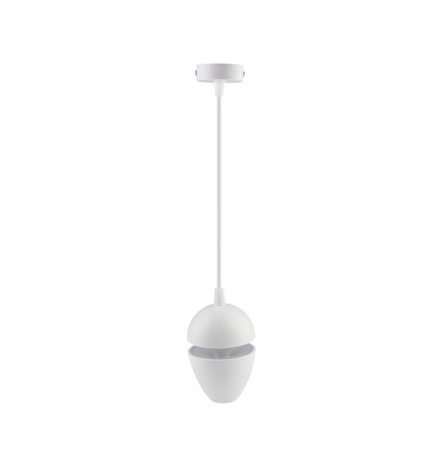 V-Tac 9W LED-Pendelleuchte - 3000K, weißes Gehäuse