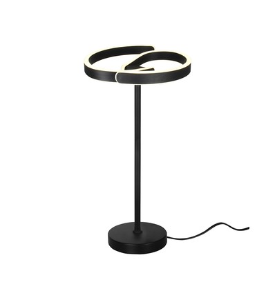 V-Tac 25W LED Designer-Tischleuchte - 4000K, Mattschwarz, dekorativ