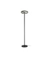 25W LED Designer Stehleuchte - Ø30 x 142cm, Mattschwarz, 4000K