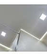 6W quadratisches LED-Einbaupanel - Backlit, CCT, 3-in-1, CREE Chip, 6 Jahre Garantie