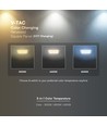6W quadratisches LED-Einbaupanel - Backlit, CCT, 3-in-1, CREE Chip, 6 Jahre Garantie