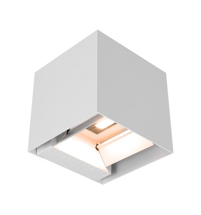 V-Tac 9W Solara Wandleuchte mit Sensor - IP65, weiß, 3-in-1 CCT, Solar