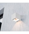 V-Tac 9W Solara Wandleuchte mit Sensor - IP65, weiß, 3-in-1 CCT, Solar