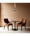 20W LED Designer-Pendelleuchte - Ø23cm, Rauchglas, 3000K, Höhe 180cm, inkl. Leuchtmittel