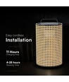 V-Tac 1,2W Solar-Gartenleuchte - IP65, 2800K, dimmbar, warmweiß