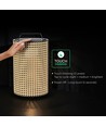 V-Tac 1,2W Solar-Gartenleuchte - IP65, 2800K, dimmbar, warmweiß