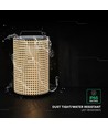 V-Tac 1,2W Solar-Gartenleuchte - IP65, 2800K, dimmbar, warmweiß