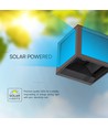 V-Tac 9W Solara Wandleuchte mit Sensor, CCT - IP65, Cortenfarben, Solar