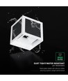 V-Tac 9W LED Solar-Wandleuchte mit PIR-Sensor - CCT, IP65, weißes Gehäuse