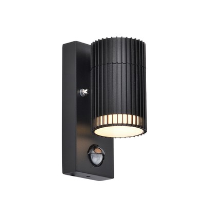 GU10 Wandleuchte mit PIR-Sensor - IP44 Außenbereich, ohne Leuchtmittel