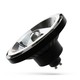 GU10 12W schwarzer LED-Spot - AR111